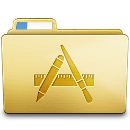 Yellow Applications Icon 256x256 png